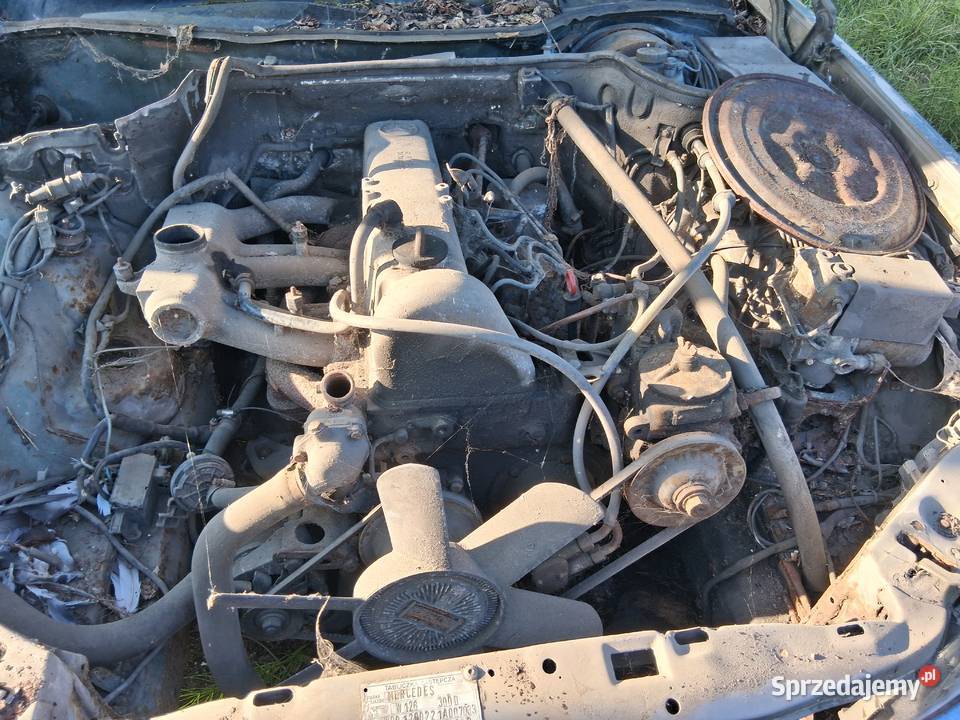 Mercedes 126 diesel 30l 1983 Rok produkcji 1983 Pozostałe Pozostałe Tur