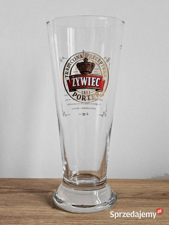 Szklanka pokal kufel piwo Żywiec porter 03 l Krosno sprzedam