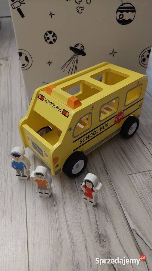 Autobus drewniany mini matters Oleśnica