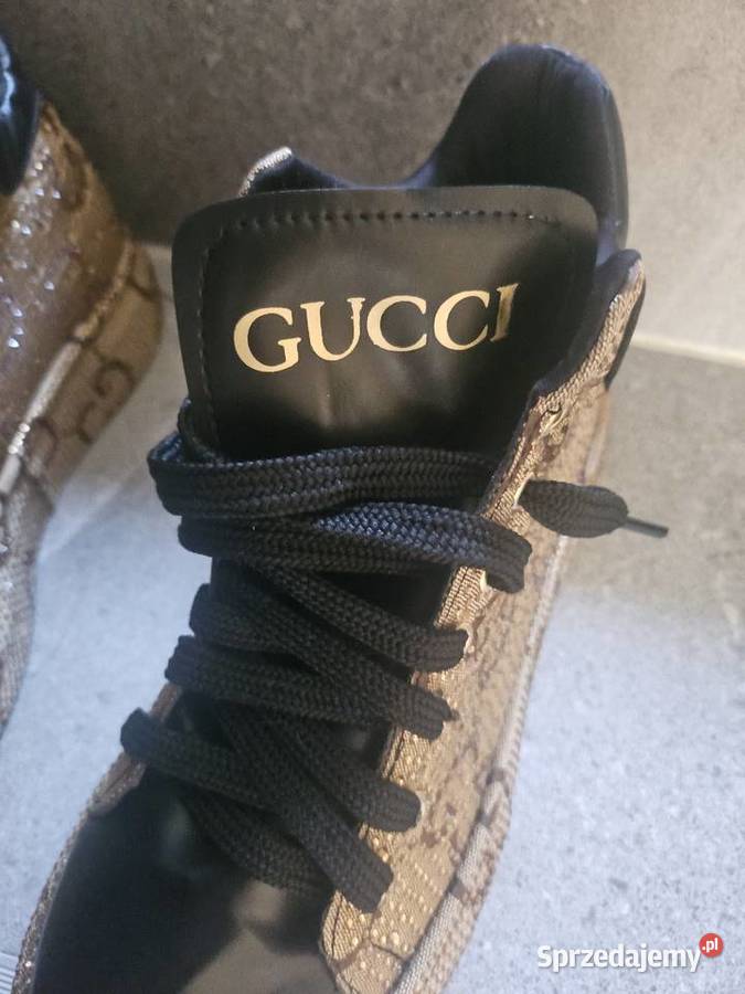 Piękne spacery buty kostkę Guci Mucharz