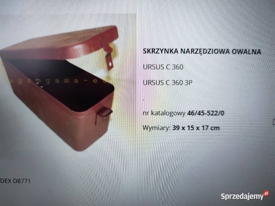 Skrzynka narzędziowa Ursus 360