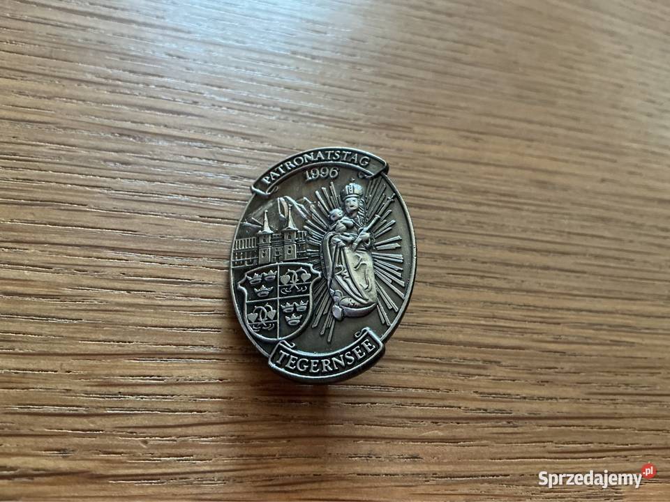 Medal Pamiątkowy Przypinka Metalowa Patronatstag Nowa Sól