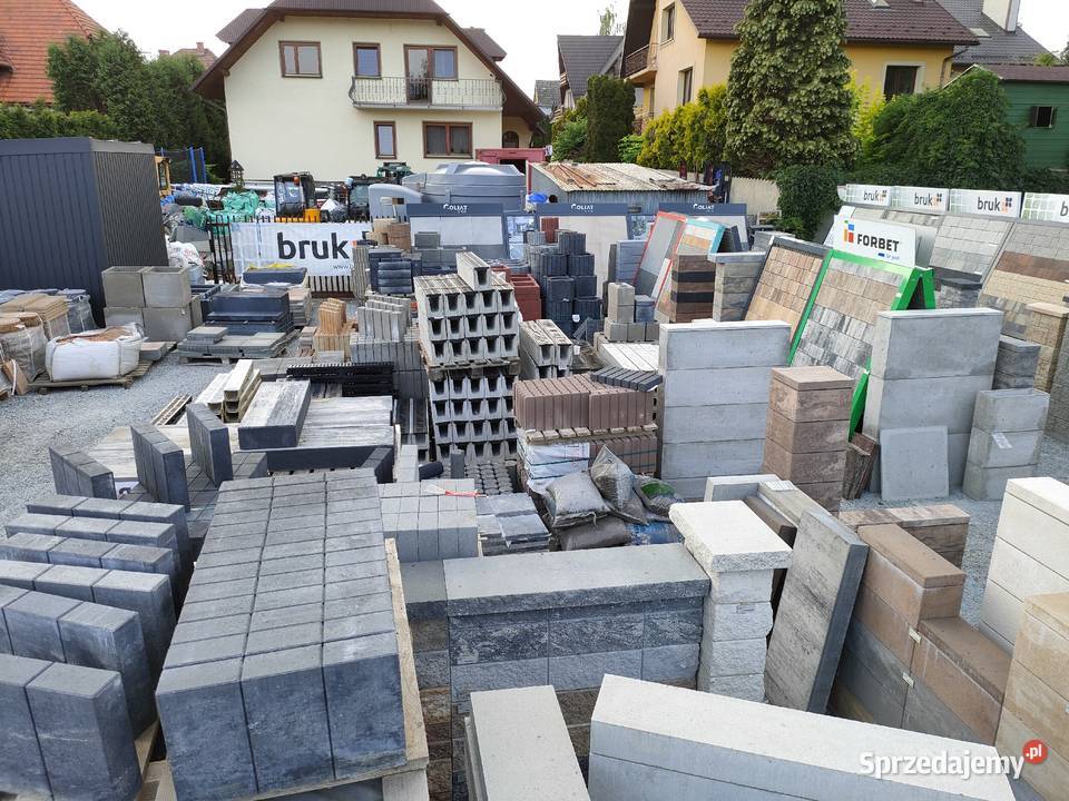 Klej uszczelniacz ogrodzenia kostka brukowa Materiały budowlane Myślenice sprzedam