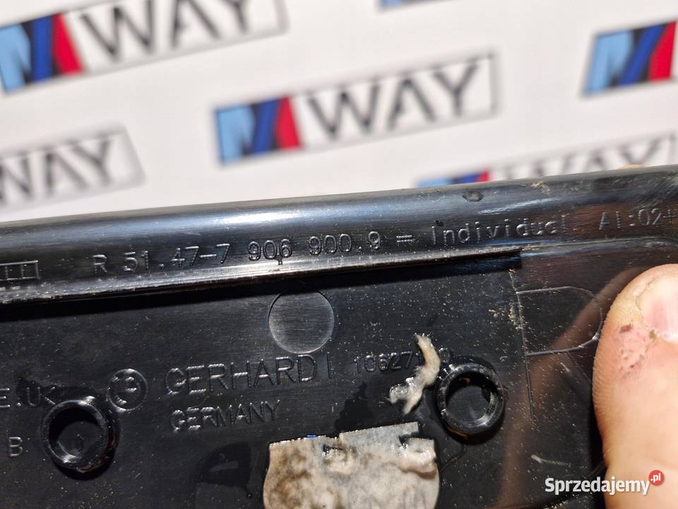 BMW 3 E90 E91 LISTWY OZDOBNE DEKORY KOMPLET