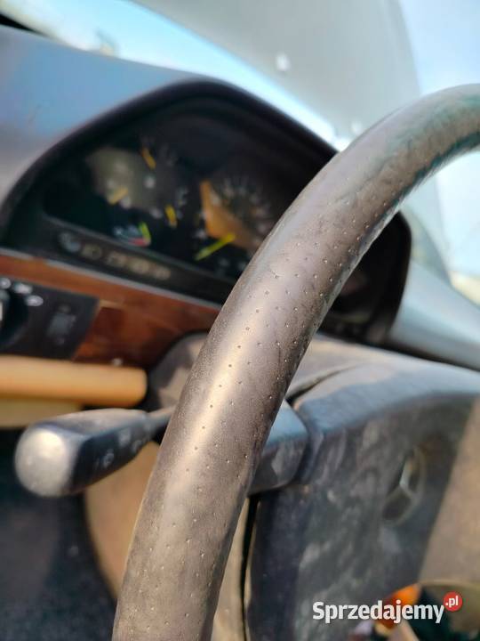 Mercedes w126 28se uszkodzony Mercedes-Benz Końskowola
