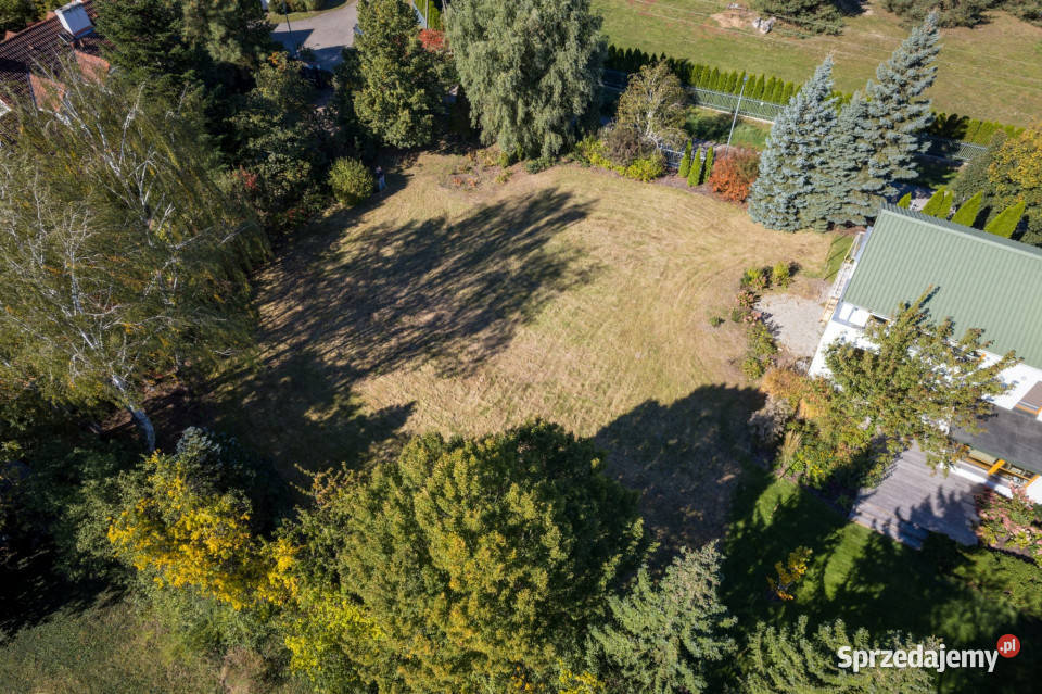 Działka budowlana 1200 m2 w zielonej Parcela-Obory