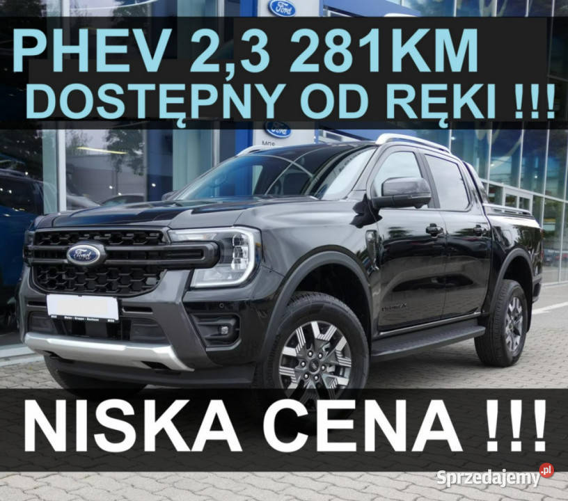 Ford Ranger 281360 PHEV Hybryda Duży Rabat Niska hybryda zachodniopomorskie Szczecinek sprzedam