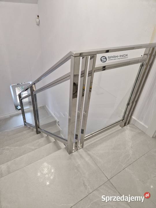 Balustrady nowoczesne stali nierdzewna poręcze i Kalisz