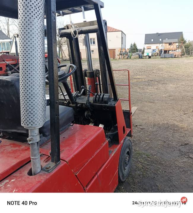 Wózek widłowy Bułgar 3p Perkins Zambrów