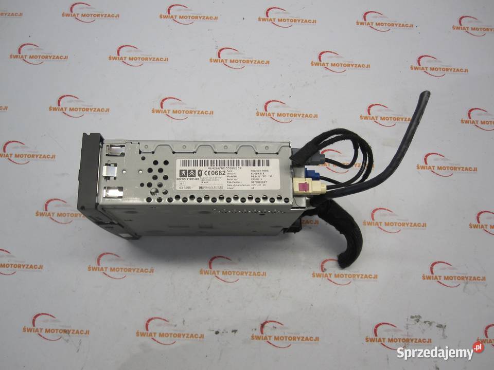 PEUGEOT 3008 I 12r radio CD nawigacja 96778659XT