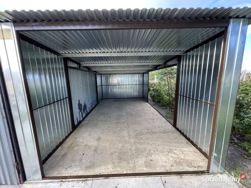 3x5 Garaż Blaszany Blaszak Garaże MODEL 2025 3x6