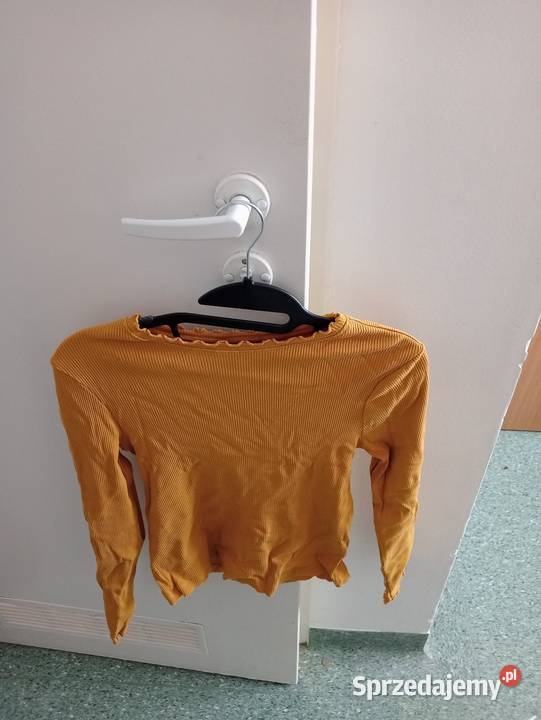 żółta bluzka z długim rękawem Białystok