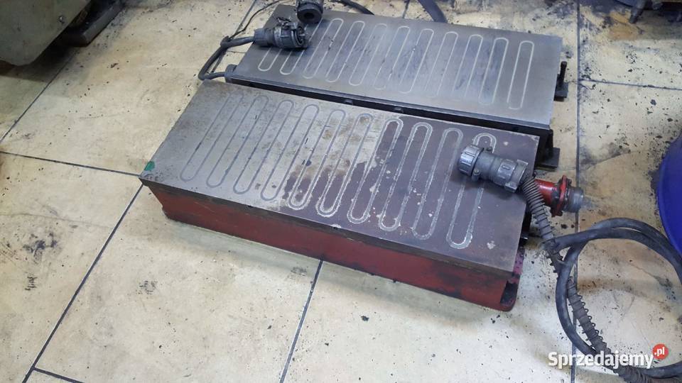 Stoły elektromagnetyczne 1000x300 i 500x200 mm Sosnowiec