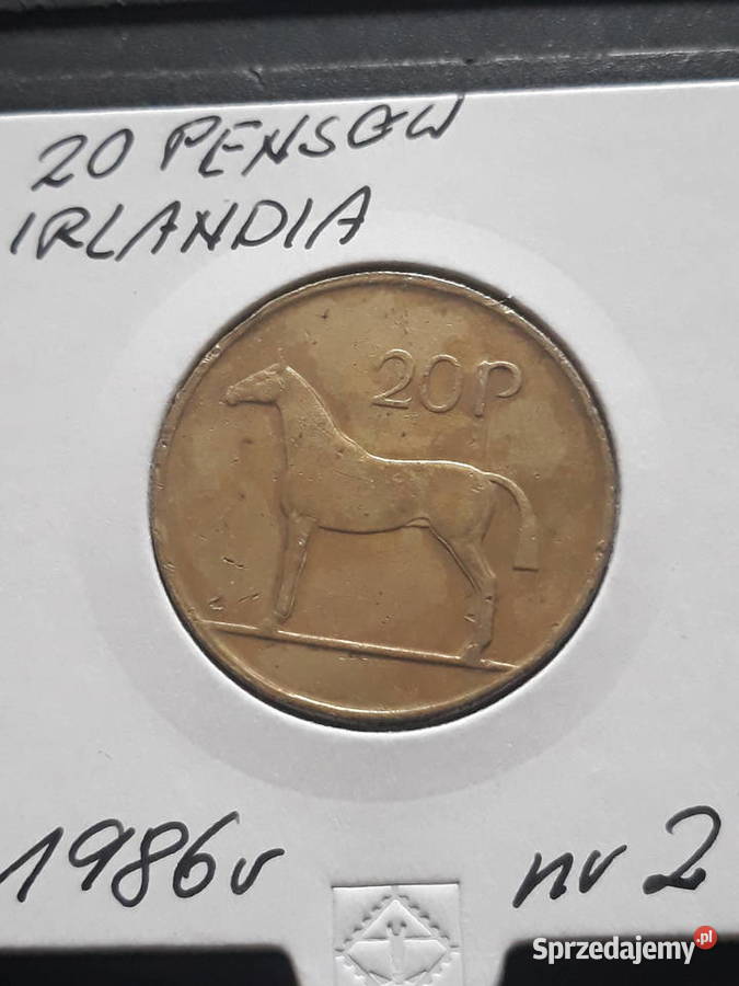 20 Pensów Irlandia 1986 r 2