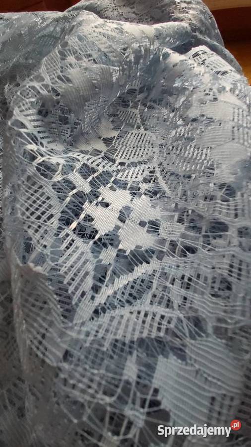 Koronkowa tkanina żakardowa na firany dekorację żakard