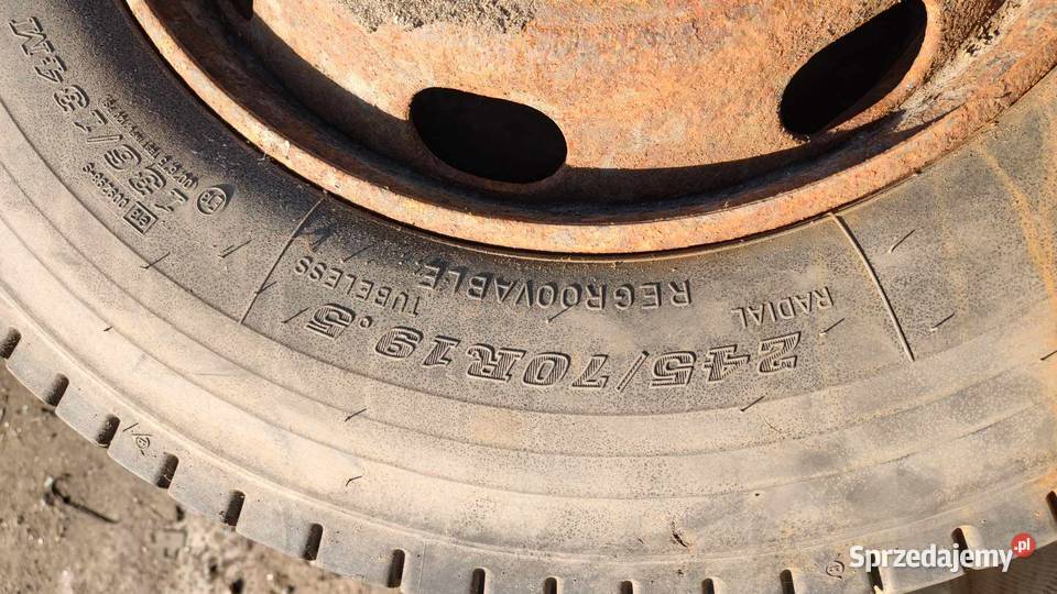 Koła felgi opony Dunlop SP 444 24570 195 wielkopolskie Książ Wielkopolski