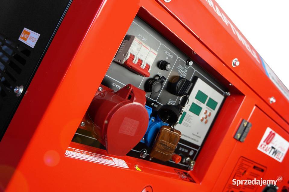 AGREGAT GENERATOR PRĄDOTWÓRCZY WYCISZONY 16kVA Narzędzia Ząbkowice Śląskie sprzedam