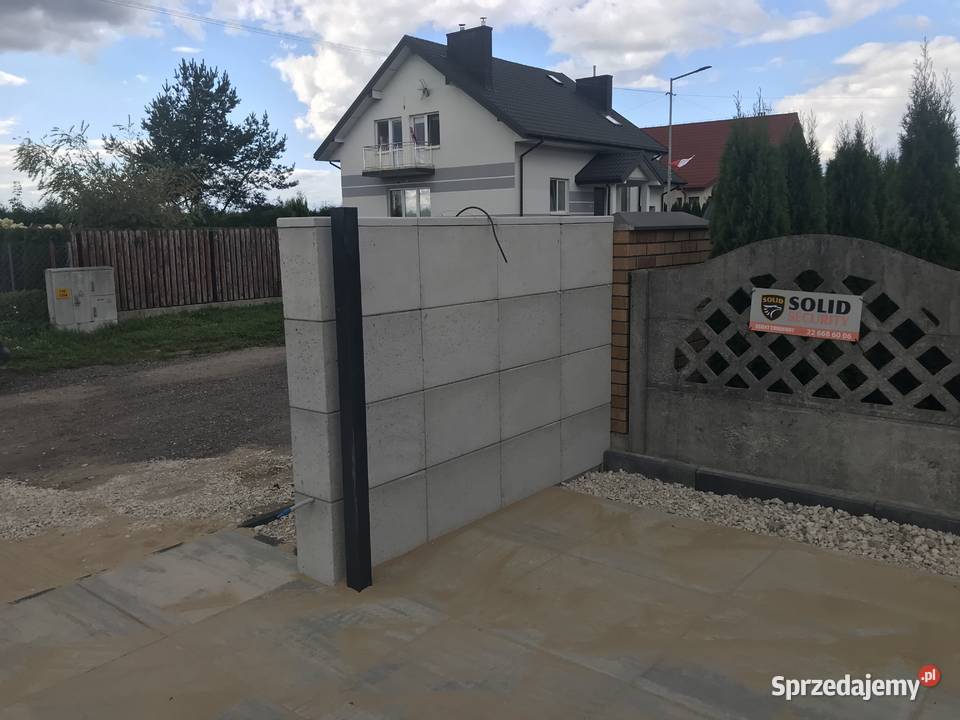 Budowa montaż ogrodzeń stalowe murowane panelowe Olszewnica Nowa