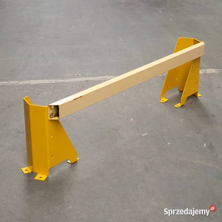 Odbojnica boczna ramy regału 40x110 Stal żółta