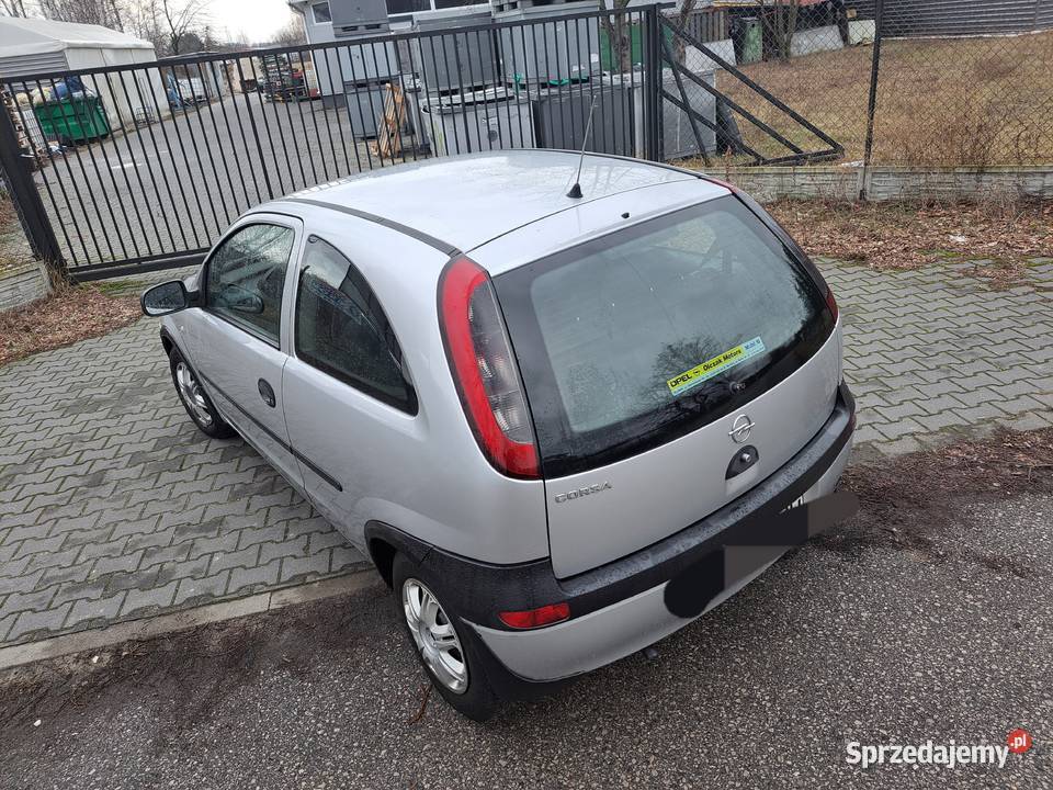 Sprzedam Opla Corsa C 10 benzyna 2003r lift Żyrardów