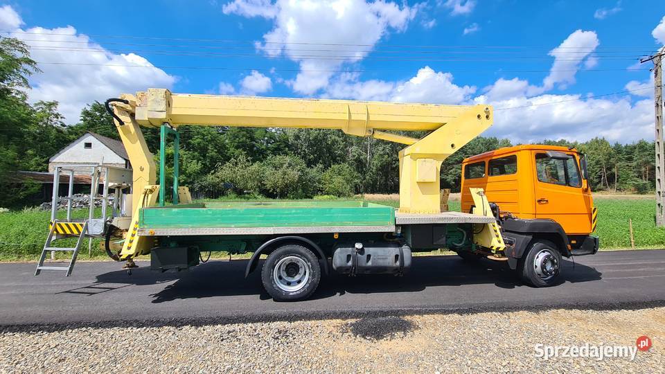 Zwyżka Podnośnik Koszowy Mercedes Benz 1114 świętokrzyskie Ostrowiec Świętokrzyski
