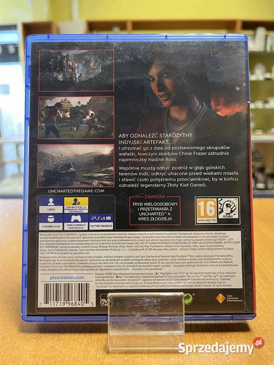 Uncharted Zaginione Dziedzictwo Hits Sony 16+ Elbląg