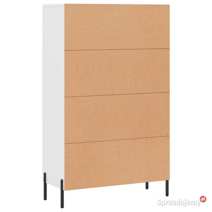 Wysoka szafka biała 695x31x115 materiał sprzedam