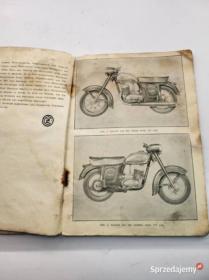 katalog java 125 java 175 instrukcja