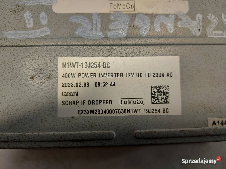 Ford Ranger VI 6 2024r KONWERTER MODUŁ ŁADOWANIA