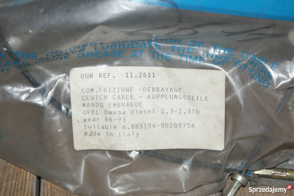 112611 COFLE LINKA SPRZĘGŁA OPEL OMEGA 23TD Białobrzegi sprzedam