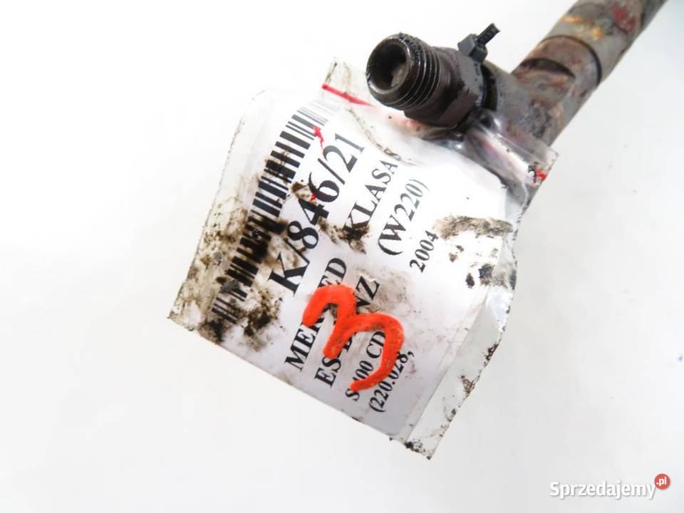 WTRYSKIWACZ MERCEDES W220 S 400 CDI 0445110208