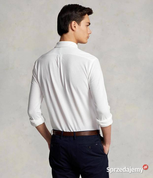 Koszula męska Ralph Lauren bawełniana biała Białystok sprzedam