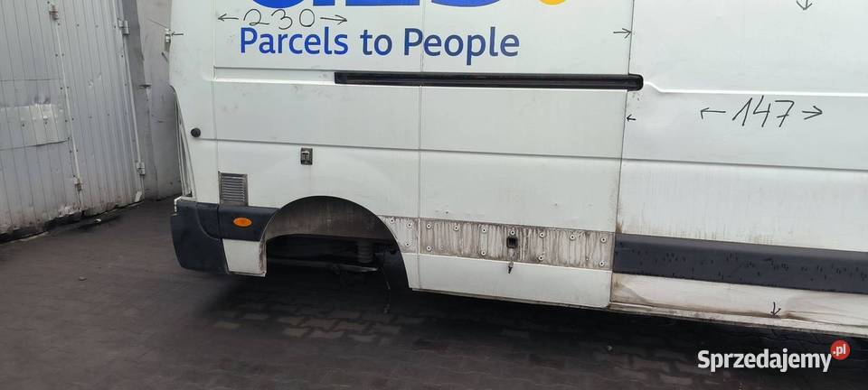 ĆWIARTKA BŁOTNIK PRAWY TYŁ RENAULT MASTER III Lipno sprzedam