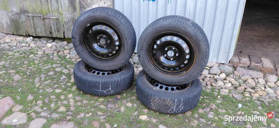 Koła felgi 5x112 z oponami r15 19565r15 audi vw Samochodowe