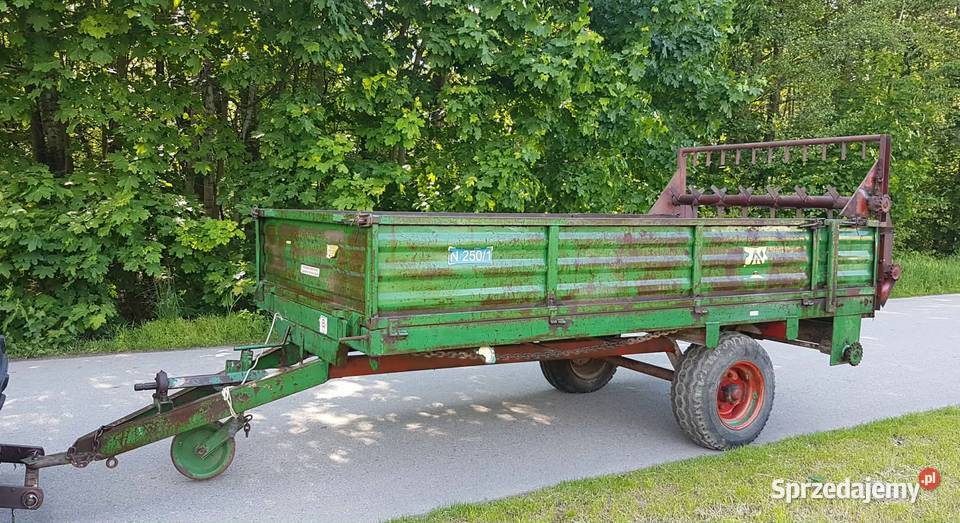 Rozrzutnik Obornika 25t Nowego dzielone burty u małopolskie Dąbrowa Tarnowska