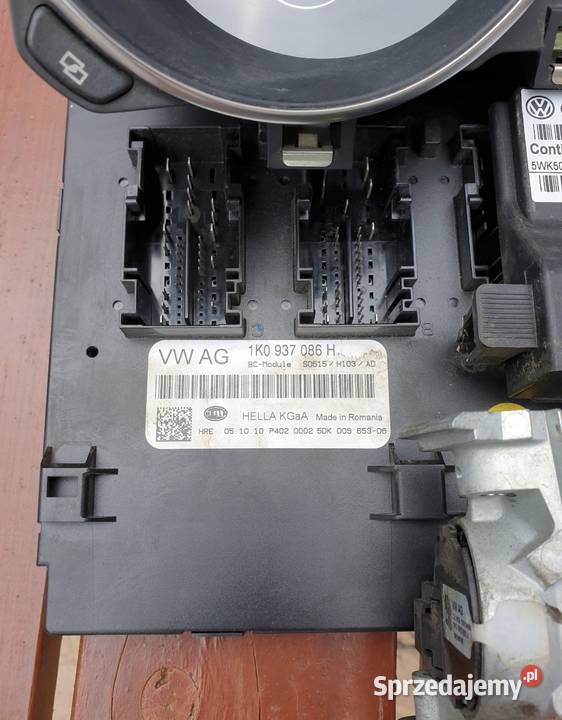 Komputer licznik immo stacyjka Golf 6 Lubin