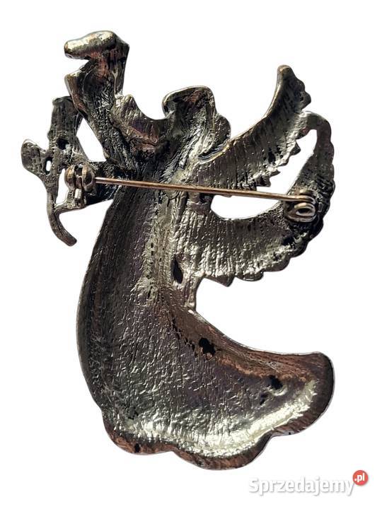 VINTAGE BROSZKA ANIOŁ RADOŚCI STYL GOTYCKI Częstochowa