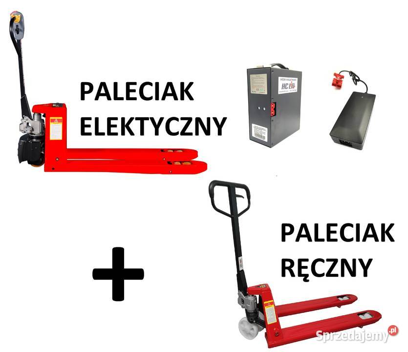 Paleciak elektryczny PPT20H Paleciak Ręczny Kornica
