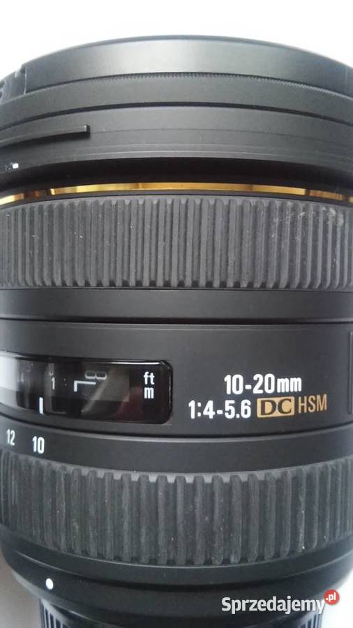 Sigma 1020 mm F 456 EX DC do Nikon Obiektywy Koszalin