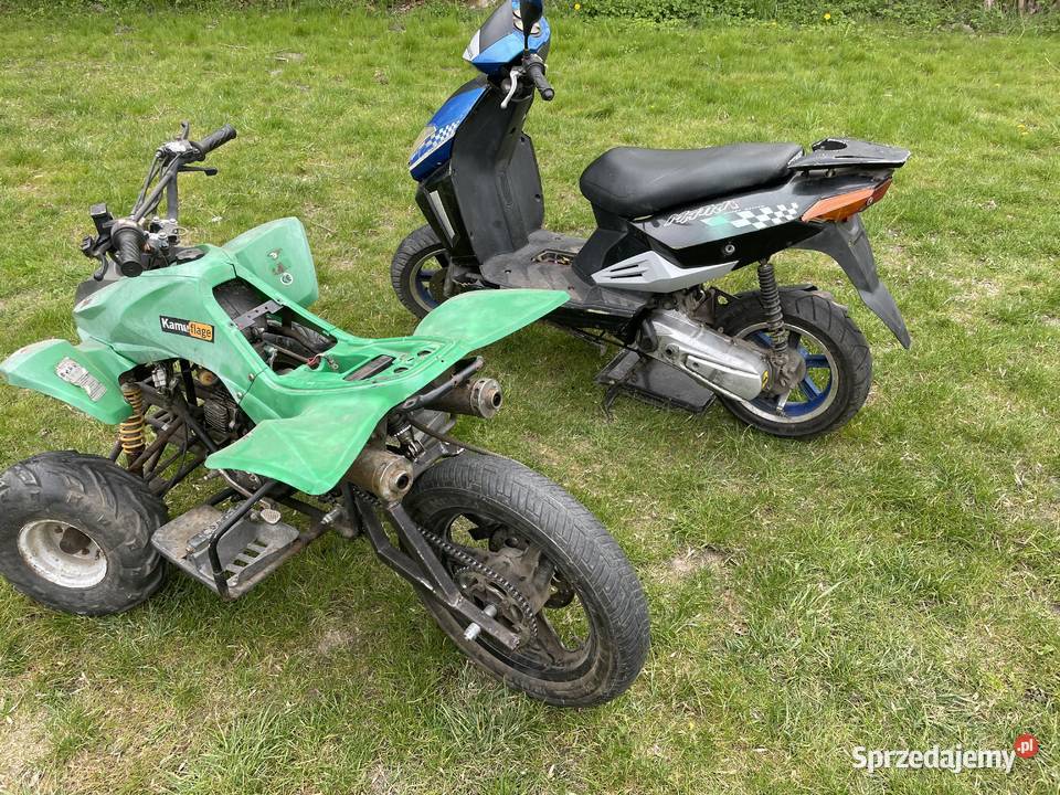 Quad 4t 125 i skuter 2t keeway matrix 50 Rychliki