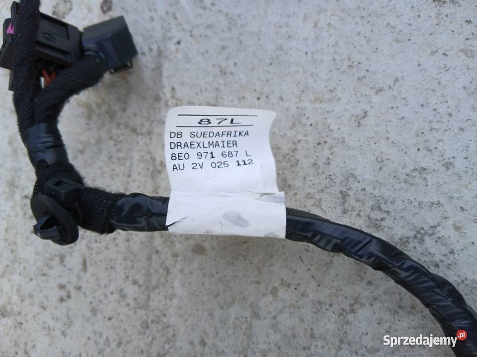 Audi A4 B6 B7 wiązka drzwi tył prawy lewy sprzedam