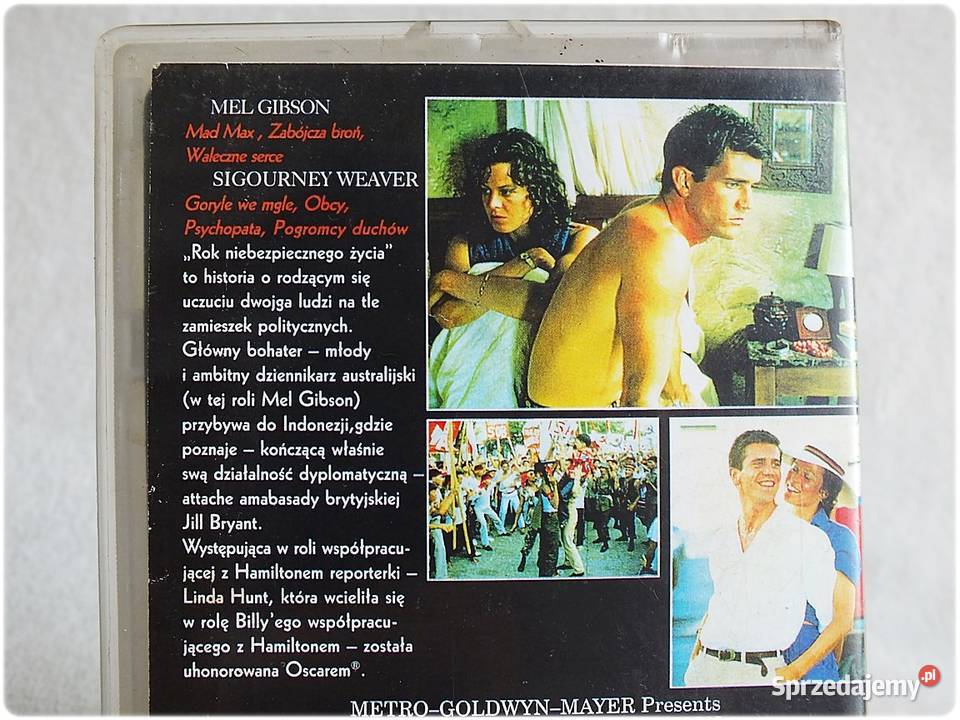 Kaseta VHS Niebezpiecznego Życia Film na Video Żary sprzedam