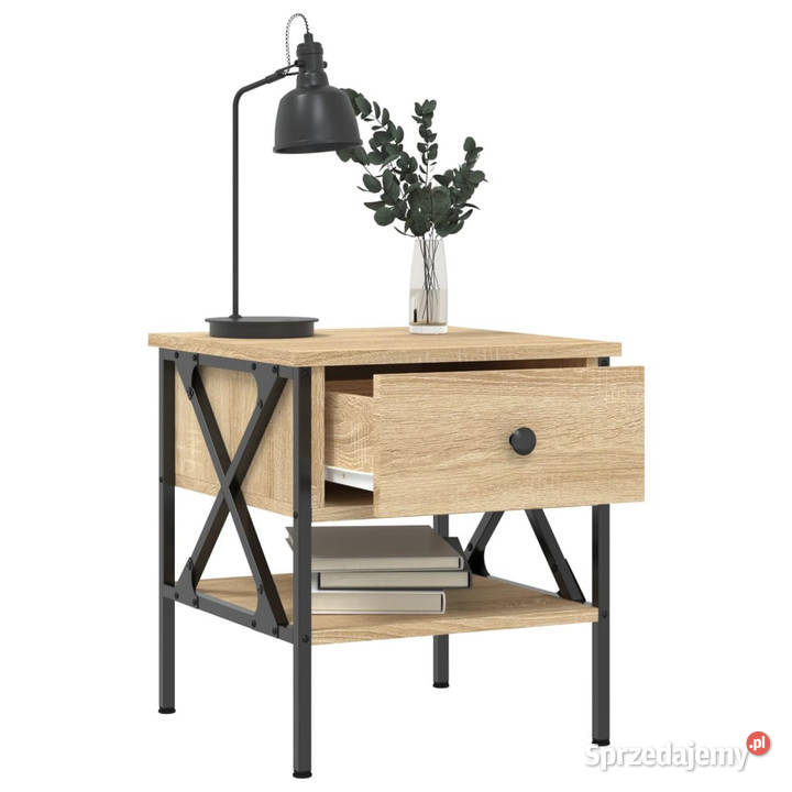 Stoliki nocne 2 dąb sonoma 40x42x45 WM825956 Warszawa