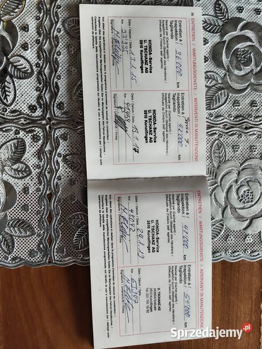 Honda NT WSK Rok produkcji 2007 Majscowa