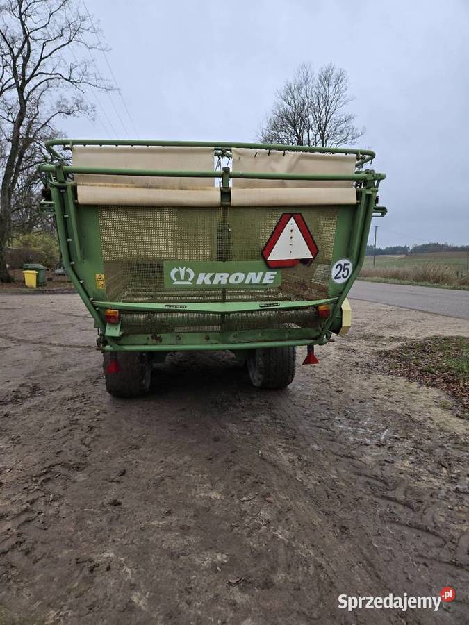 Przyczepa samozbierająca Krone podlaskie Szołtany