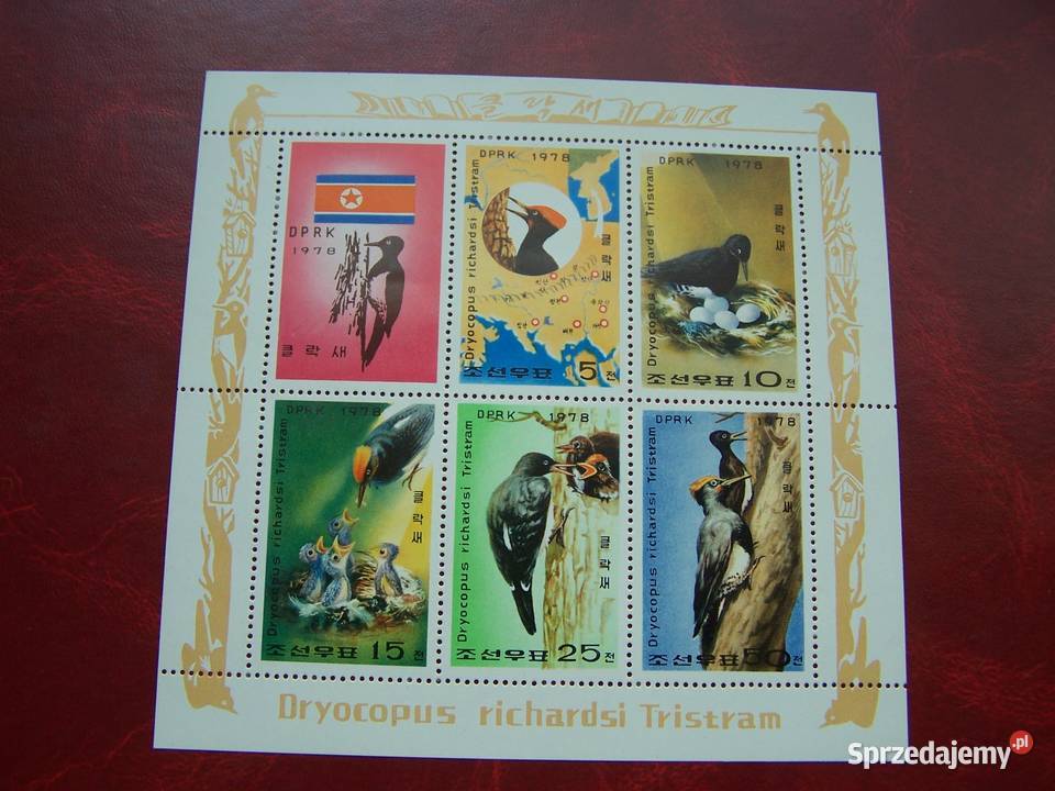 Korea 1978 MNH Mi 179094 Fauna Ptaki Tychy