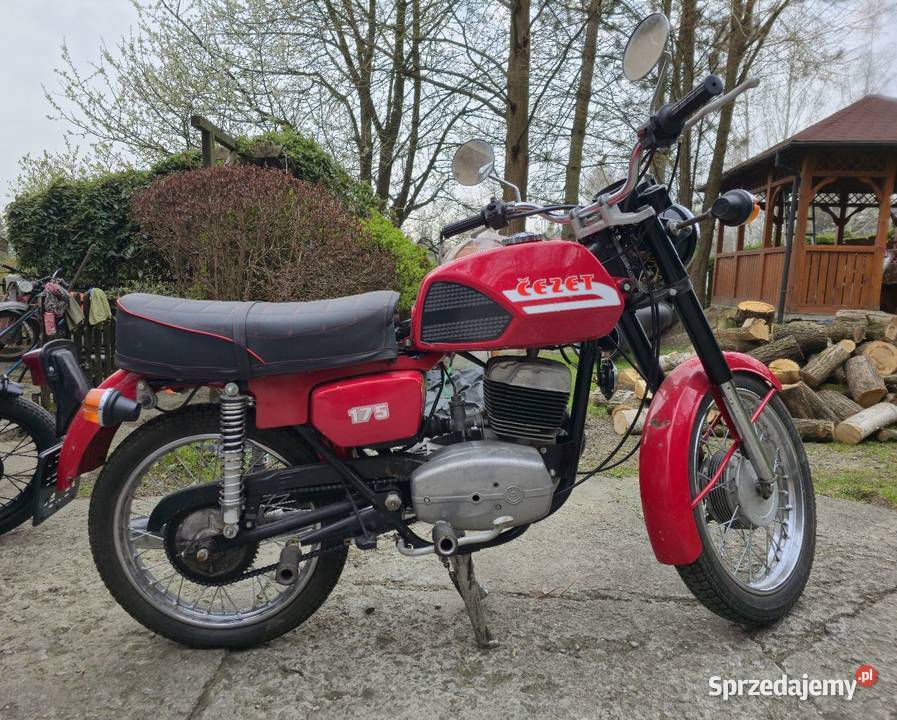 Motocykl Cezet 175 model 487 1988