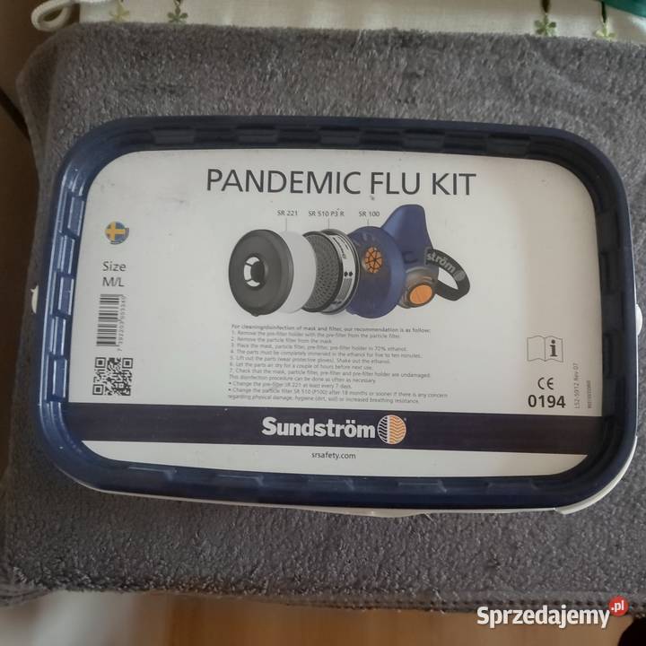 Maska SUNDSTROM Pandemic FLU KIT Kolbuszowa