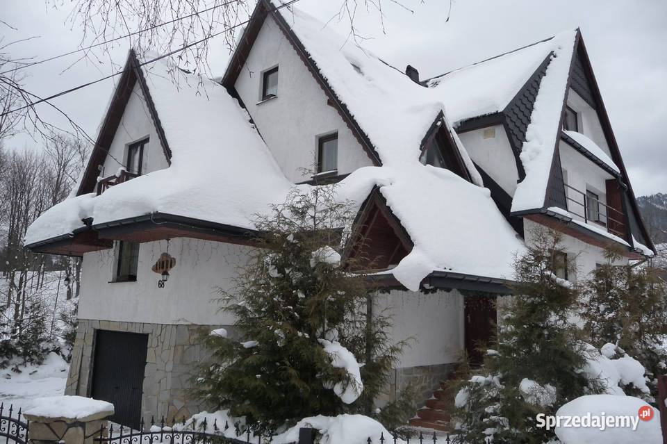 dom z basenem pensjonat 9583zł/m2 małopolskie Kościelisko