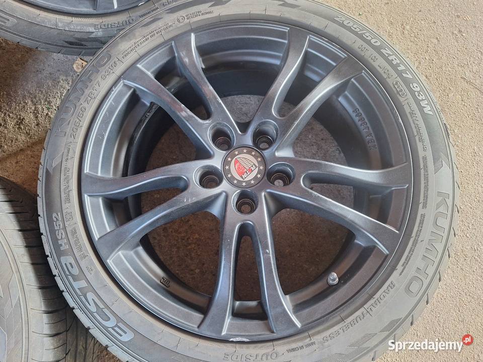 Alufelgi 5x1143 17 ET42 ANZIO Mazda Honda Choceń sprzedam